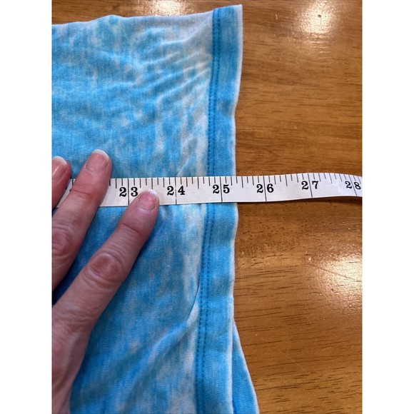 NASCAR Fanatics Womens T Shirt Large Aqua Blue Homestead Miami Speedway Burnout - Picture 6 of 8